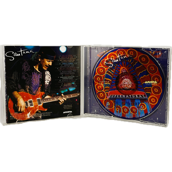 Santana Supernatural FULLY TESTED CD - Picture 3 of 3